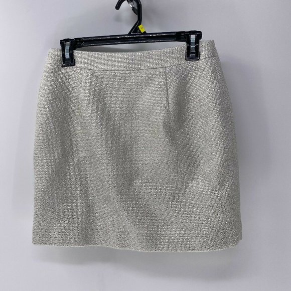 Banana Republic coated shine metallic mini skirt 2 - Picture 2 of 5